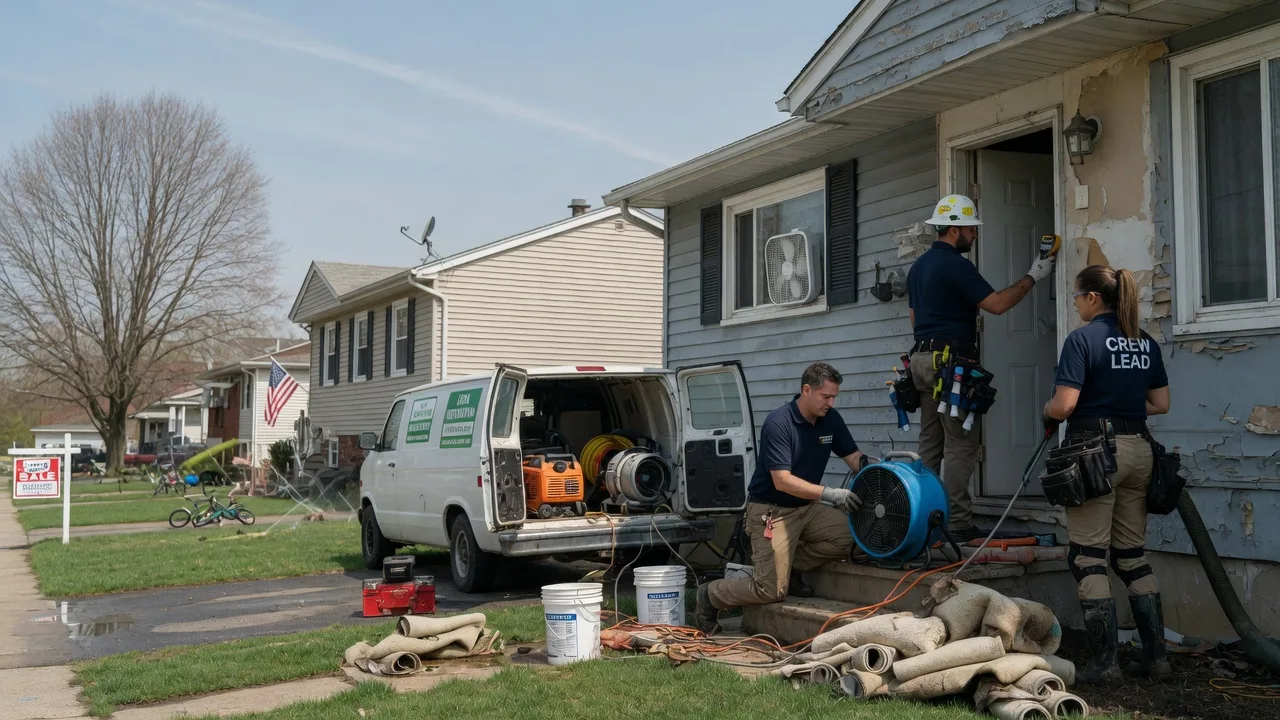 Flood Cleanup in Santa Rosa, CA near me